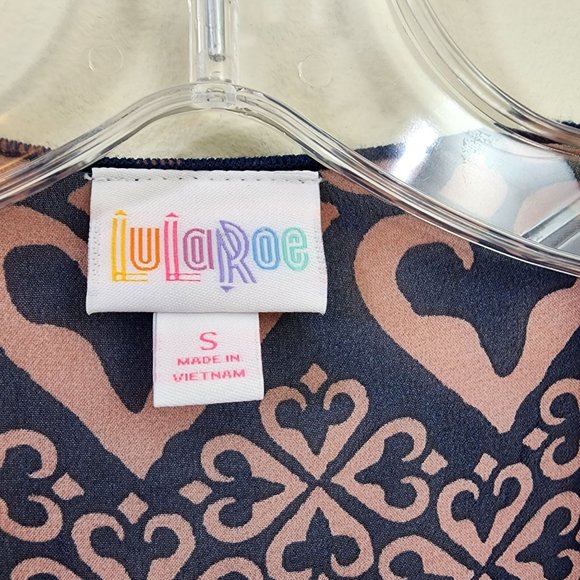 Lularoe NWT Monroe kimono coverup with fringe hemline woman's size S - Picture 2 of 9